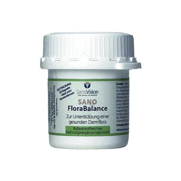 SANO FloraBalance 30 Kapseln Testpackung